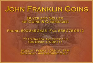 John Franklin Coins business logo