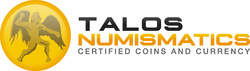 Talos Numismatics (Online Only) business logo
